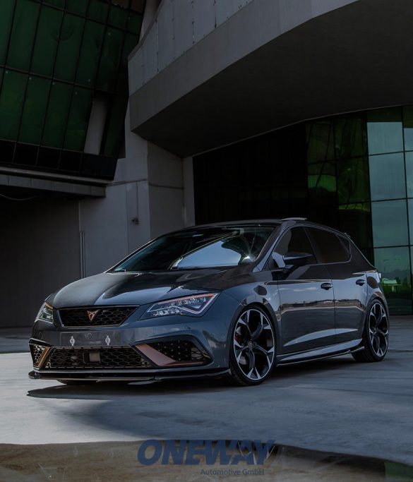 SEAT Leon FR MK3 Facelift 2017-2019 Ön Lip / SEAT Leon Cupra MK3 Facelift 2017-2019 Ön Lip