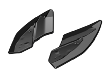 CUPRA Leon Mk1 2020-2024 Arka Tampon Sağ Sol Flap Version 3 (2 Parça) (RV21.029 Stok Kodu ile Uyumludur)