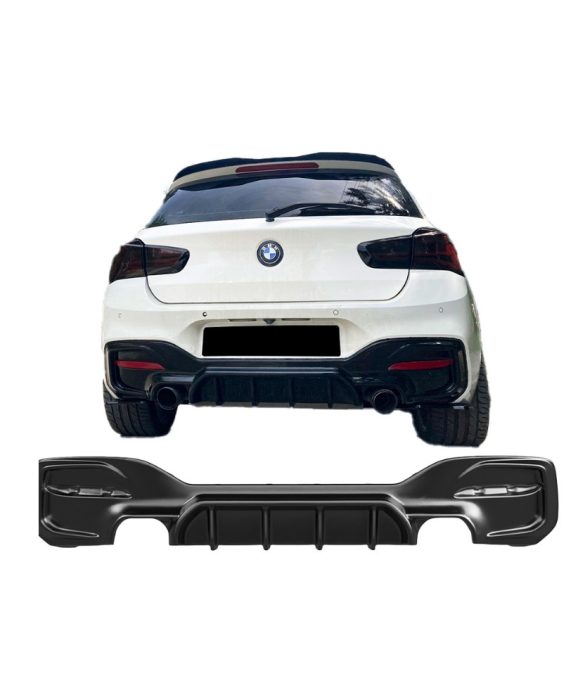 BMW 1 Series F20 / F21 M-Power Makyajlı 2015-2019 Arka Difüzör