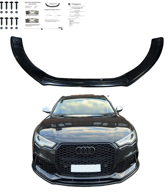 AUDI RS6 C7 2013-2014 Ön lip / AUDI RS6 C7 Makyajlı 2014-2017 Ön lip