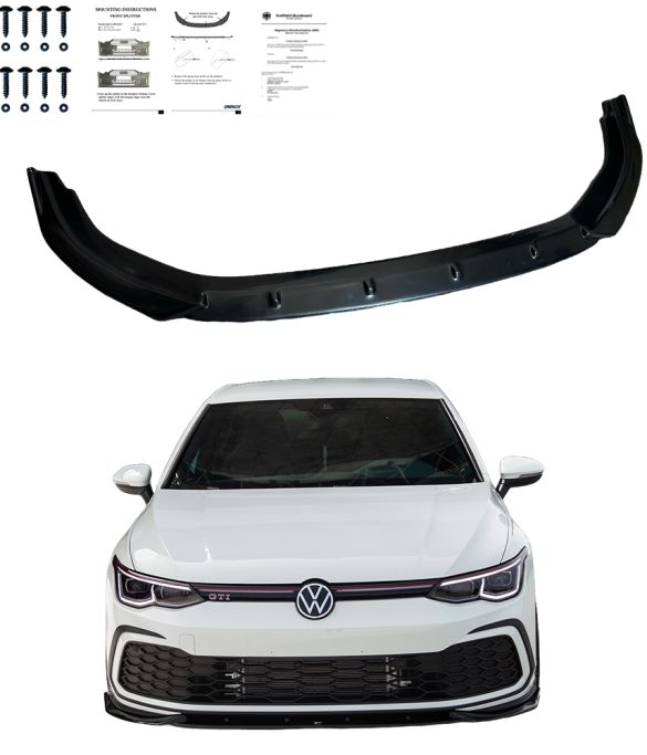 VW Golf MK8 GTI / GTE / R-Line 2020-2024 Ön lip