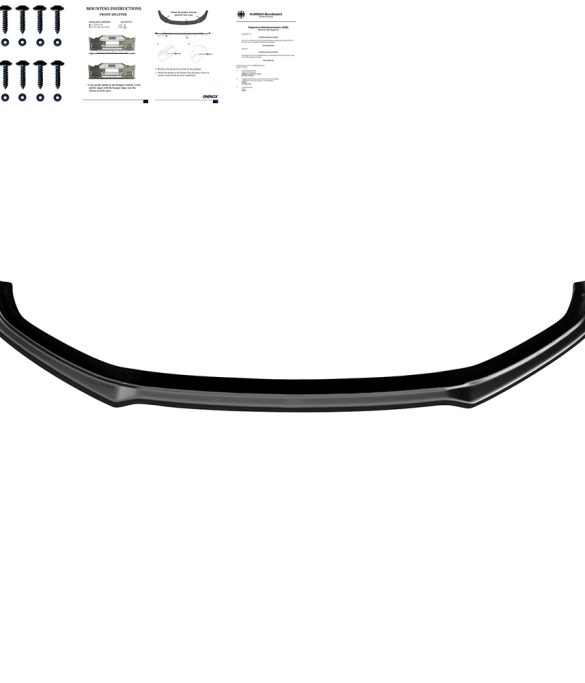 AUDI A5 S-Line F5 Coupe/Sportback 2017-2019 Ön lip / AUDI S5 F5 Coupe/Sportback 2017-2019 Ön lip FS01.086