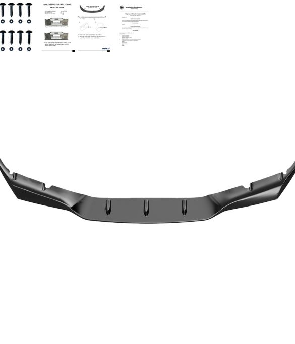 BMW M5 F90 Prefacelift 2018-2020 Ön lip FS01.115