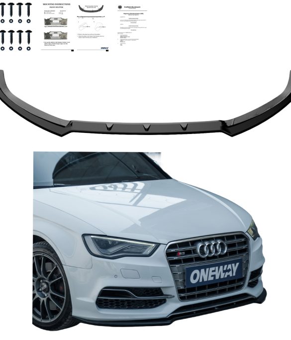 AUDI A3 8V (Sedan / Cabrio) 2013-2016 Ön lip FS01.118