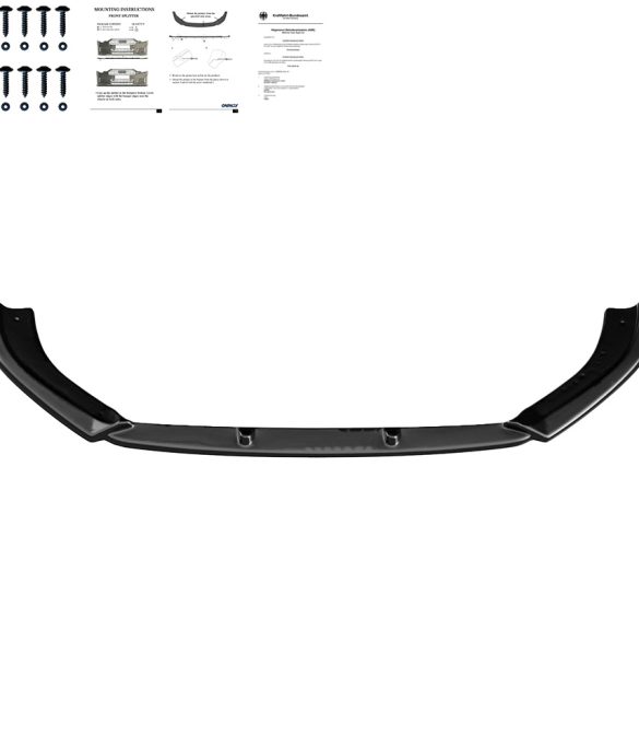 AUDI A3 8V Makyajlı Sportback 2017-2019 Ön lip Version 2