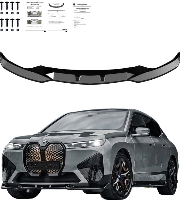 BMW iX M-Pack i20 2021+ Ön lip FS01.141