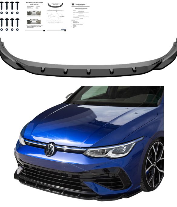 VW Golf Mk8 R 2020-2024 Ön lip