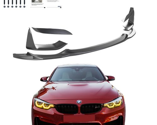 BMW M3 F80 2014-2018 Ön lip / BMW M4 F82 2014-2021 Ön lip (5 Pcs)