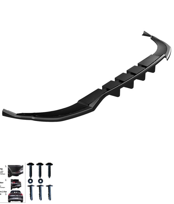 AUDI Q8 S-Line Mk1 2018-2023 Arka Orta Difüzör (2 Pcs)