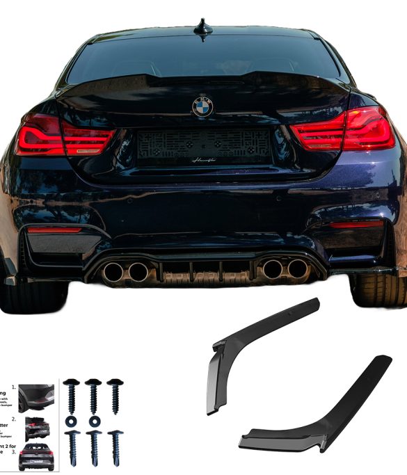 BMW M4 F82 2014-2021 Sağ Sol Flap (2 Pcs) (Sadece Şununla Uyumludur / RV21.031)