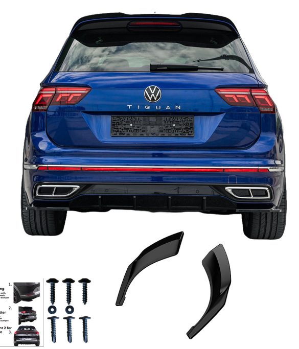 VW Tiguan R-Line Mk2 Makyajlı 2020-2024 Arka Sağ Sol Flap