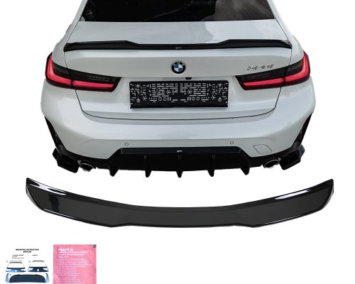 BMW 3 Series M-Pack G20 2018+ ( Sedan ) Spoiler / BMW M340i G20 2018+ ( Sedan ) Spoiler / BMW M3 G80 2022+ ( Sedan ) Spoiler Version 2