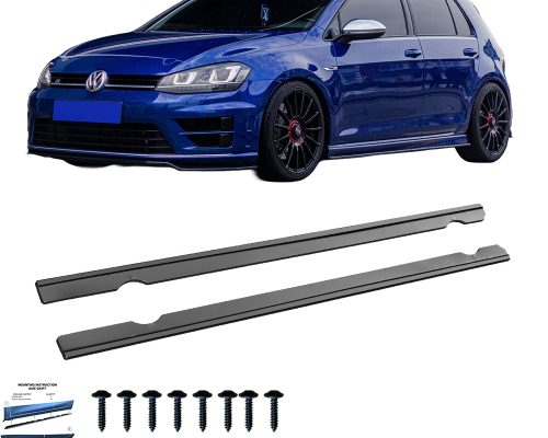 VW Golf Mk7 R 2013-2016 Marşpiyel Altı Lip (2 Pcs)