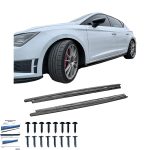 SEAT Leon FR 2012-2019 Marşpiyel Altı Lip / SEAT Leon Cupra 2012-2019 Marşpiyel Altı Lip / SEAT Leon 2012-2019 Marşpiyel Altı Lip (2 Pcs)
