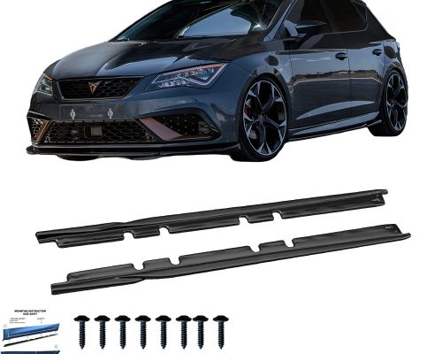 SEAT Leon FR 2012-2019 Marşpiyel Altı Lip / SEAT Leon Cupra 2012-2019 Marşpiyel Altı Lip / SEAT Leon 2012-2019 Marşpiyel Altı Lip Version 2 (189 Cm) (2 Pcs)