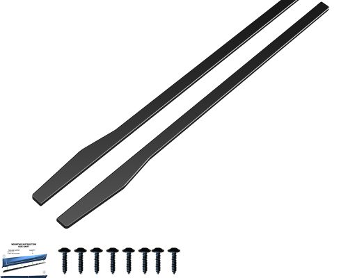 MERCEDES C CLASS W205-C205-A205-S205 2015-2018 Marşpiyel Altı Lip / MERCEDES C CLASS W205-C205-A205-S205 Makyajlı 2018-2021 Marşpiyel Altı Lip (2 Pcs)
