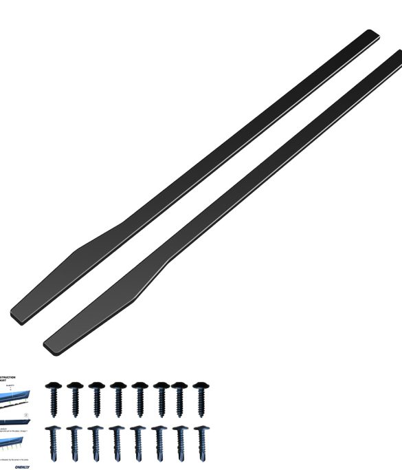 MERCEDES C CLASS W205-C205-A205-S205 2015-2018 Marşpiyel Altı Lip / MERCEDES C CLASS W205-C205-A205-S205 Makyajlı 2018-2021 Marşpiyel Altı Lip (2 Pcs) SS10.019