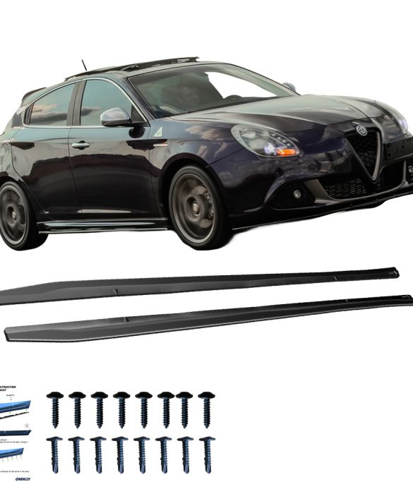 ALFA ROMEO Giulietta Sport 2010-2020 Marşpiyel Altı Lip (2 Pcs)