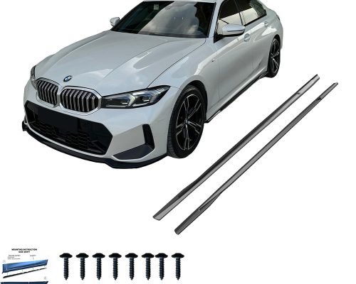 BMW 3 Series G20/G21 M-Pack 2018+ Marşpiyel Altı Lip / BMW 3 Series M340i G20/G21 M-Pack 2018+ Marşpiyel Altı Lip (2 Pcs)