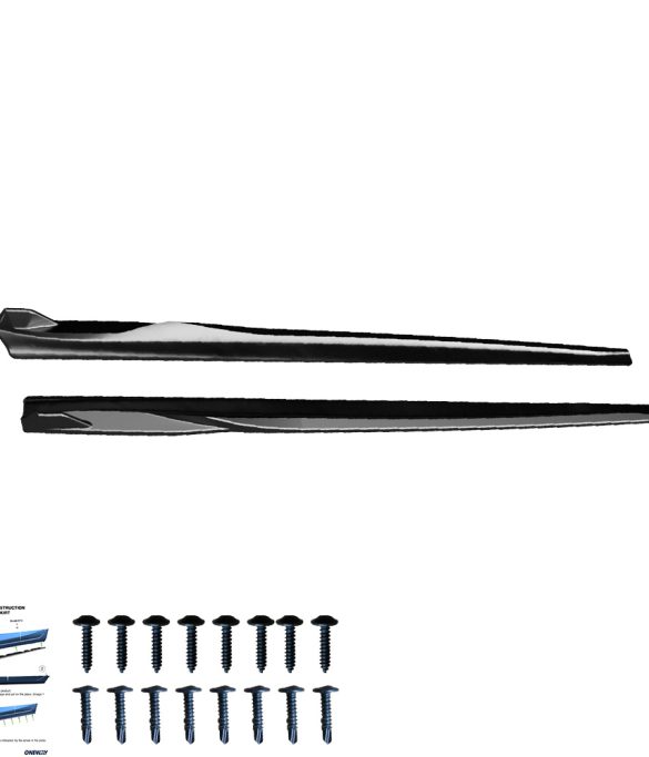 BMW M3 F80 2014-2018 Marşpiyel Altı Lip (2 Pcs)