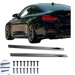 BMW M4 F82 2014-2021 Marşpiyel Altı Lip (2 Pcs)