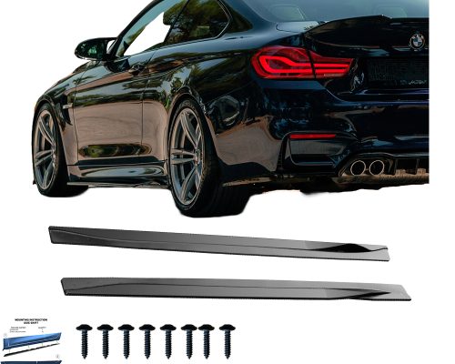 BMW M4 F82 2014-2021 Marşpiyel Altı Lip (2 Pcs)