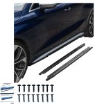 AUDI A3 8Y ( Sedan/Sportback ) 2020-2024 Marşpiyel Altı Lip / AUDI A3 S-Line 8Y ( Sedan/Sportback ) 2020-2024 Marşpiyel Altı Lip (2 Pcs)