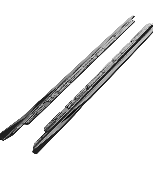 AUDI A3 8V Makyajlı Sedan 2016-2020 Marşpiyel Altı Lip