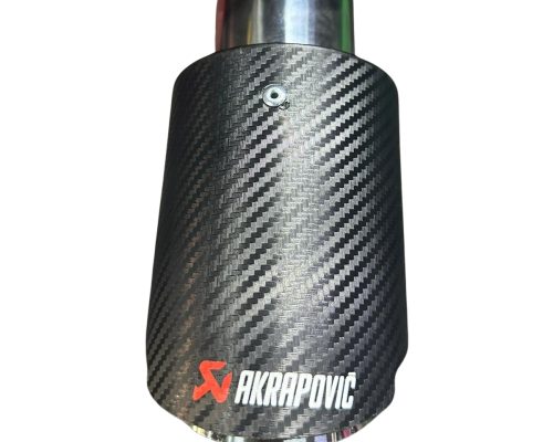 AKRAPOVİÇ 90 MM TEKLİ EGZOZ UCU