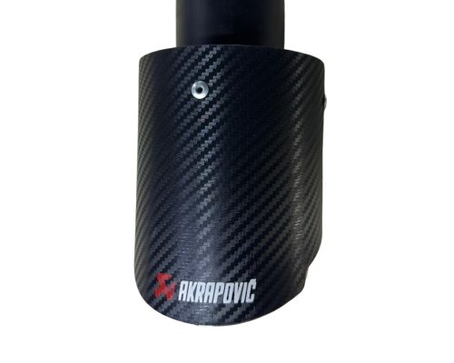 AKRAPOVİÇ 100 MM TEKLİ EGZOZ UCU