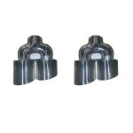 KROM 2 Lİ ELİPS MODEL ÇİFT TAKIM EGZOZ UCU