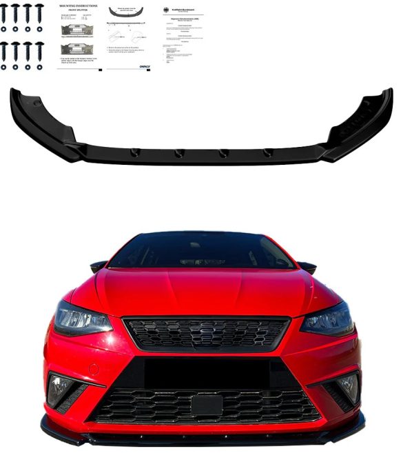 SEAT Ibiza Mk5 2017-2021 Ön Lip FS01.131