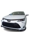 Toyota Corolla (2019 - 2022) Ön Lip (Plastik)