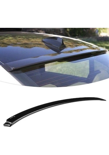Bmw E90 2005-2012 Cam Üstü Fiber Spoiler