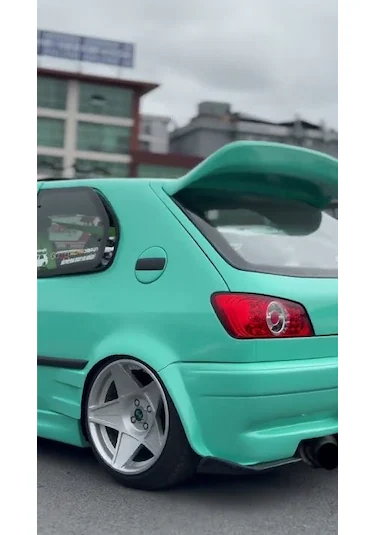 Peugeot 306 1996-2001 Spoon Fiber Spoiler (Kopya)