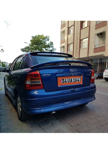 Opel Astra G Işıklı Fiber Spoiler (Kopya)