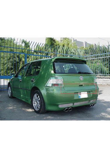 Volkswagen Golf 4 Bagaj Altı Fiber Spoiler