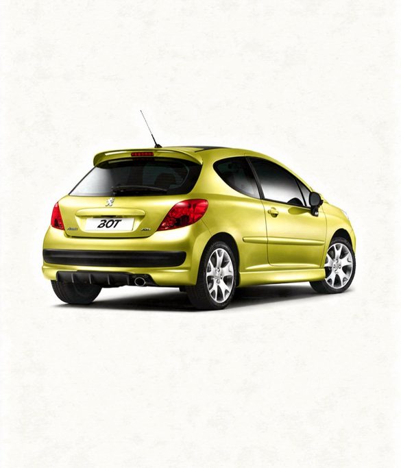 Peugeot 207 Fiber Spoiler