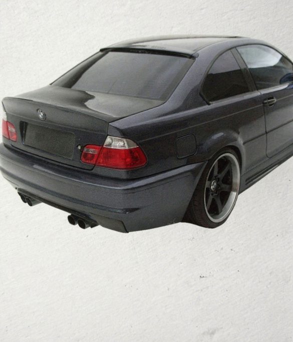 Bmw E46 Cam Üstü Fiber Spoiler