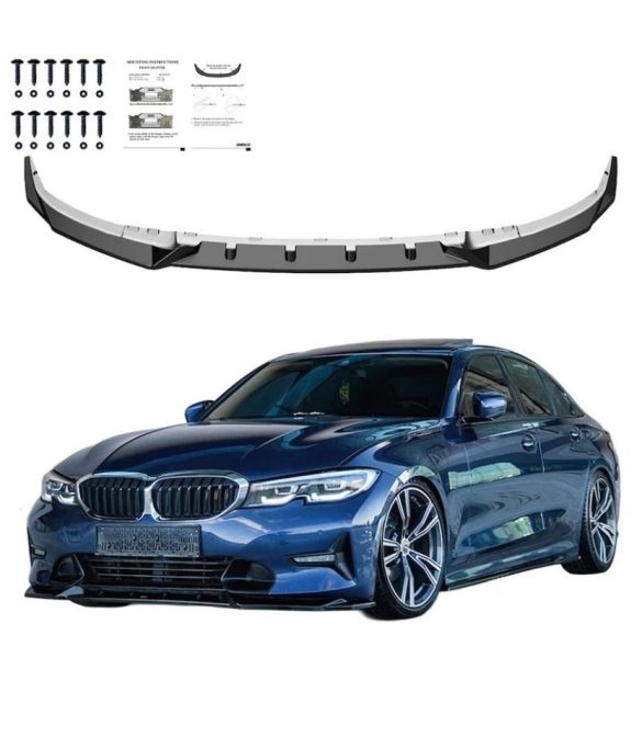 BMW 3 Series G20 Sport Line 2018-2022 Ön Lip FS01.213