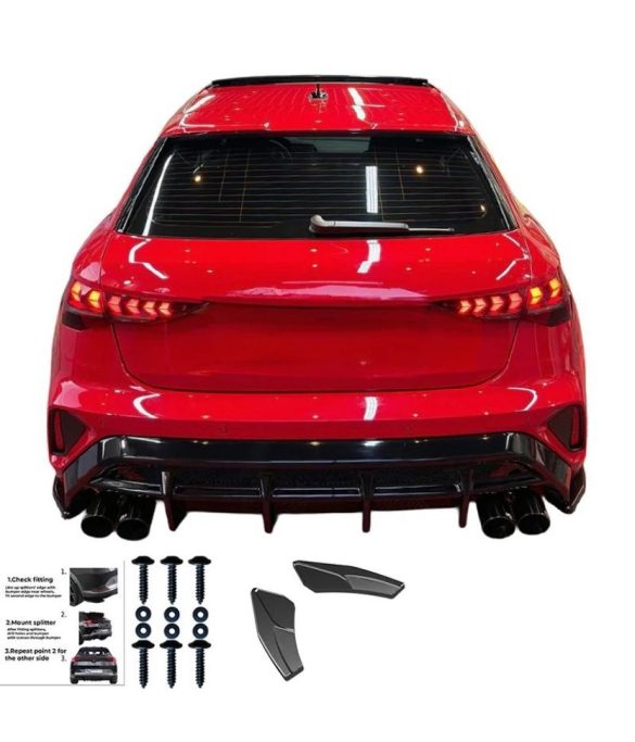 AUDI A3 S-Line / S3 8Y Makyajlı Sportback 2025+ Arka Flap RS11.074