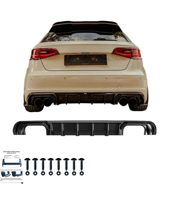 AUDI S3 Sportback 8V 2013-2016 Difüzör RV21.032