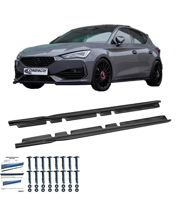 SEAT Leon Fr MK4 / CUPRA Leon 2020+ Marşpiyel Altı Lip SS10.011
