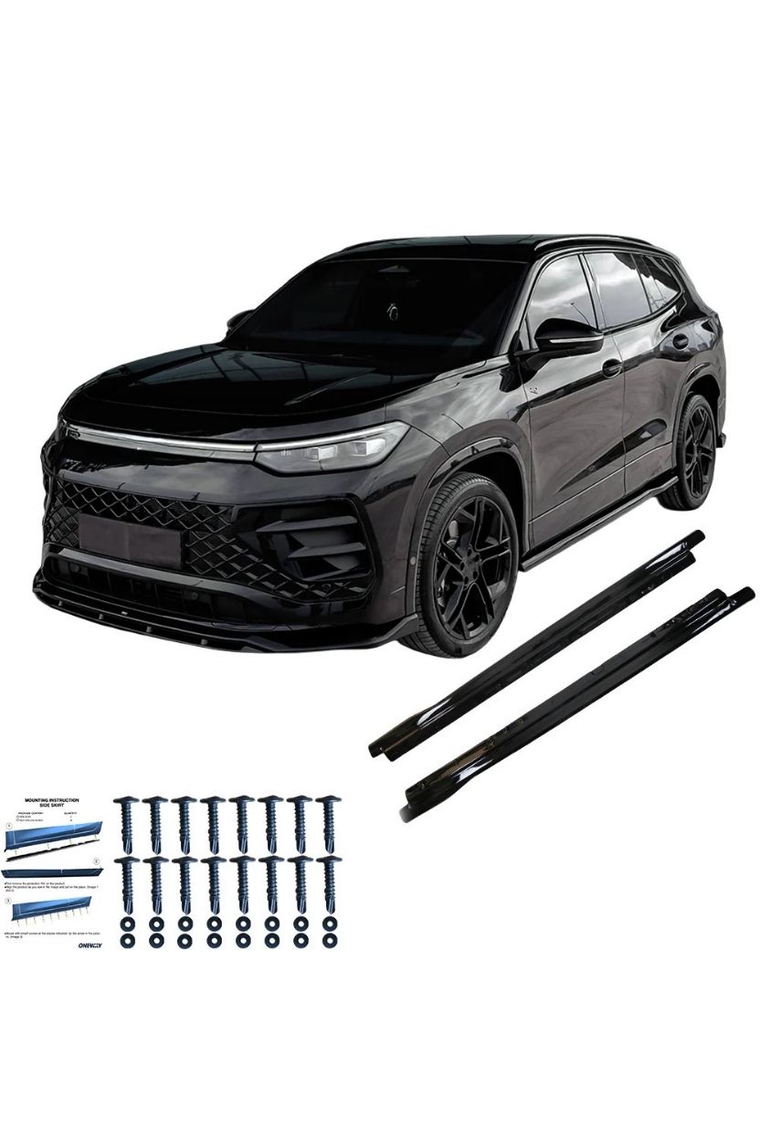VW VOLKSWAGEN Tayron Standard / R-Line MK1 2025+ Marşpiyel Altı Lip SS10.072
