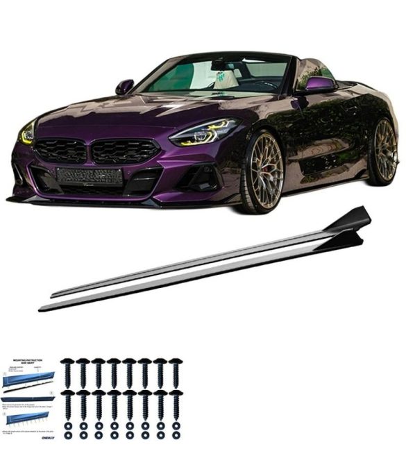 BMW Z4 M-Pack G29/G29 Makyajlı 2018+ Marşpiyel Altı Lip SS10.074