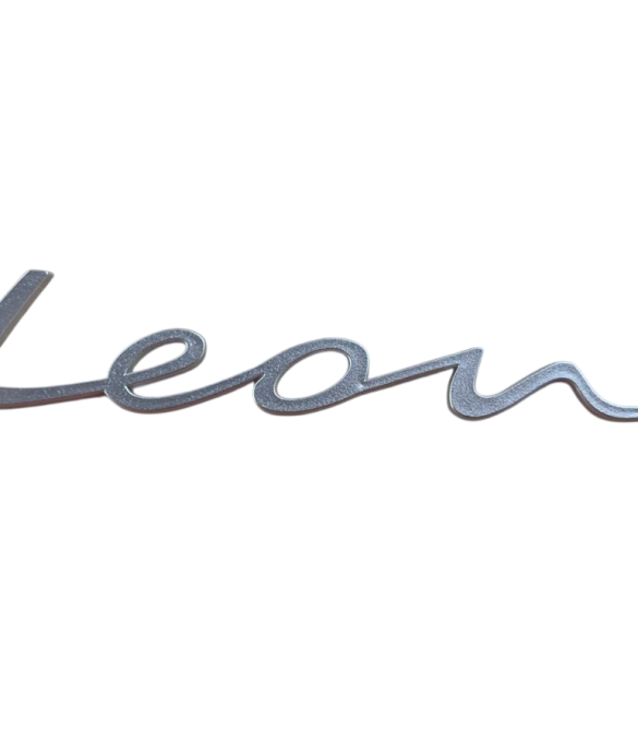 YENİ NESİL LEON BAGAJ YAZISI GRİ
